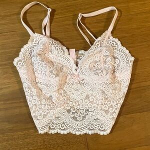 Victoria's Secret Pink Lace Camisole